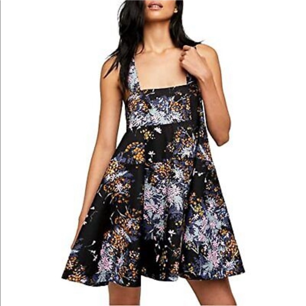 Free People Let The Sunshine In Mini Dress Size Small